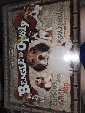 Beagle-Opoly Board Game with Beagle Artwork